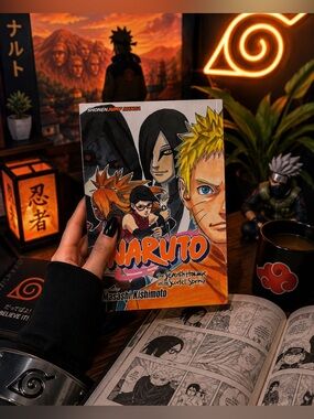 NARUTO Manga: The Seventh Hokage and the Scarlet Spring EUC